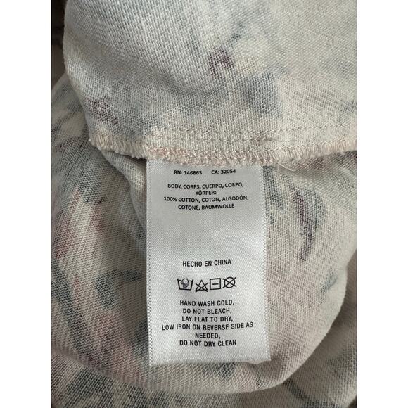 Mare Mare x Anthropologie Floral Mini Belted Shirtdress I L - Picture 9 of 9